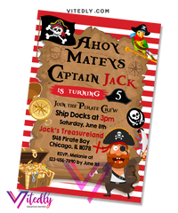 Pirate Invitation