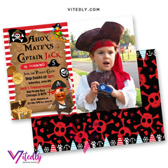 Pirate Birthday Invitation