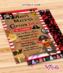 Pirate Invitation