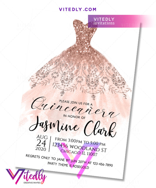 the invitation gold dress VIP Invite Dress - Gold