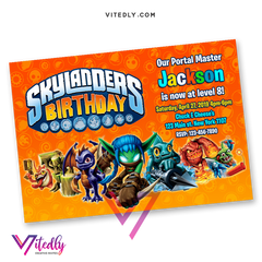 Skylanders Invitation