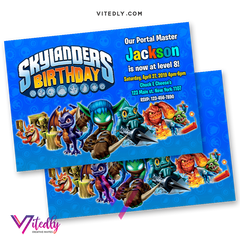 Skylanders Invitation