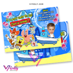 SpongeBob Invitations
