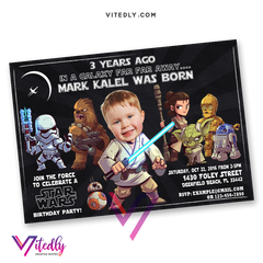 Star Wars Birthday Invitation