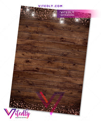 Sweet 16 rustic back design