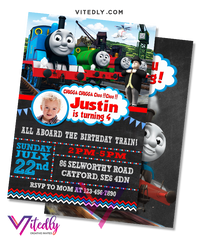 Thomas the Train Invitation