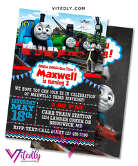 Thomas the Train Invitation