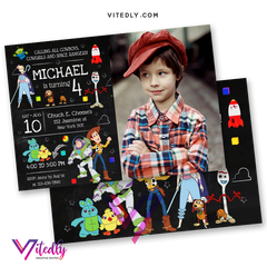 Toy Story Birthday Invitation