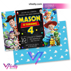 Toy Story Birthday Invitation