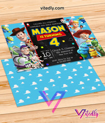 Toy Story Birthday Invitation