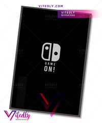 Super Mario Video Game Back Design