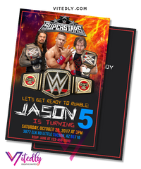 WWE Invitation