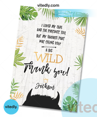 Where The Wild Things Are Thank you card