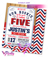 Baseball Invitations, Baseball Birthday Invitations, Baseball Party Invitation, Baseball Themed Birthday Party