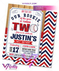 Baseball Invitations, Baseball Birthday Invitations, Baseball Party Invitation, Baseball Themed Birthday Party, first birthday invitation