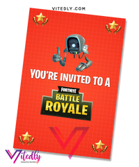 Fortnite Thank you card
