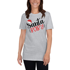 Christmas Shirt, Santa Baby Shirt, Santa Baby Tee, Christmas Party Shirt, Holiday Shirt, Cute Christmas Tee