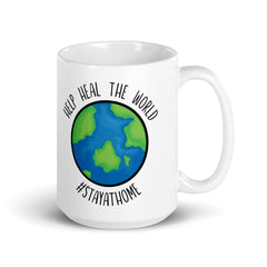 Help Save the World | Stay at Home Hashtag | Quarantine Mug, Quarantine Gift, Social Distancing Gift