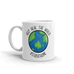 Help Save the World | Stay at Home Hashtag | Quarantine Mug, Quarantine Gift, Social Distancing Gift
