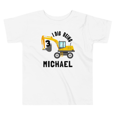 Construction birthday shirt