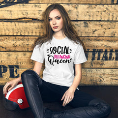 Social Distancing Queen Shirt