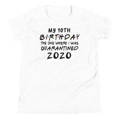 Funny Quarantine Birthday Shirt | Social Distancing Shirt | Personalized Birthday Quarantine Shirt | Friends Shirt Birthday