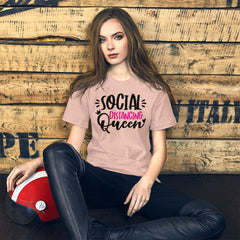 Social Distancing Queen Shirt