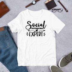 Social Distancing Expert, Introvert shirt, Social distancing shirt,
