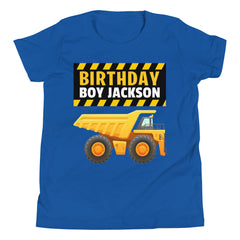 Construction Birthday T-Shirt