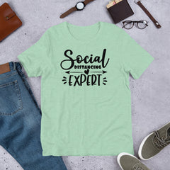Social Distancing Expert, Introvert shirt, Social distancing shirt,