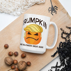 Donald Trump Halloween Mug, Halloween Gifts, Trump Mug for Halloween, Funny Trumpkin Mug, Halloween Gift Ideas