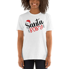 Christmas Shirt, Santa Baby Shirt, Santa Baby Tee, Christmas Party Shirt, Holiday Shirt, Cute Christmas Tee