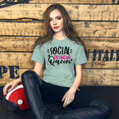 Social Distancing Queen Shirt