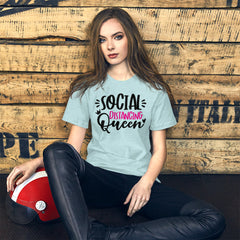 Social Distancing Queen Shirt