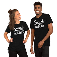 Social Distancing Expert Shirt | Women's Funny Shirt for Introverts