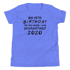 Funny Quarantine Birthday Shirt | Social Distancing Shirt | Personalized Birthday Quarantine Shirt | Friends Shirt Birthday