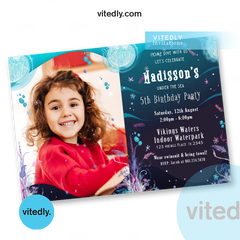 Under the Sea Party Invite | Under the Sea Birthday Card