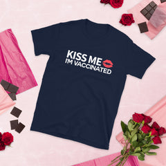 Kiss Me I'm Vaccinated Shirt, Valentines Shirt