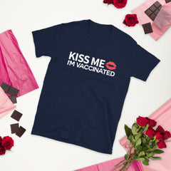 Kiss Me I'm Vaccinated Shirt, Valentines Shirt