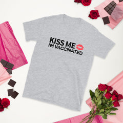 Kiss Me I'm Vaccinated Shirt, Valentines Shirt