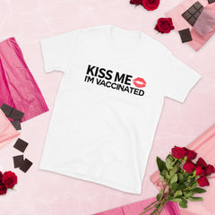 Kiss Me I'm Vaccinated Shirt, Valentines Shirt