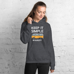 Keep it Simple #vanlife Hoodie | VanLife Hoodie