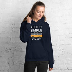 Keep it Simple #vanlife Hoodie | VanLife Hoodie