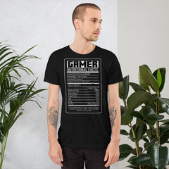 Gamer Nutritional Facts Shirt, Gamer Nutrition Facts Shirt
