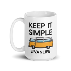 Keep it Simple #vanlife Mug | Van Life Mug