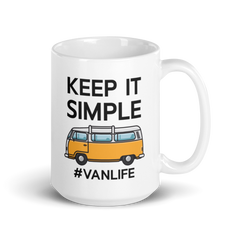 Keep it Simple #vanlife Mug | Van Life Mug