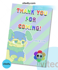 Squirm Thank You Card