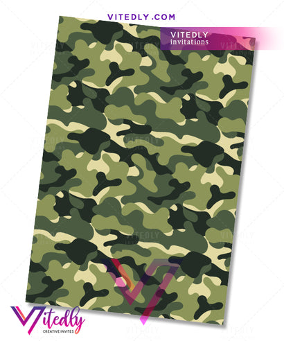 Military Back Design