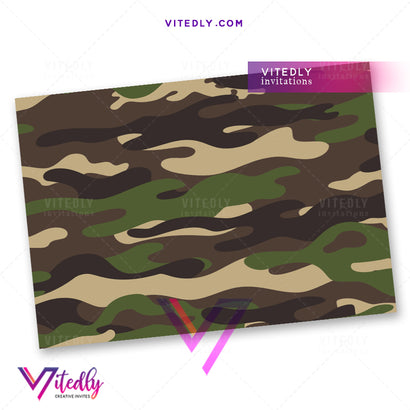 Military Back Design