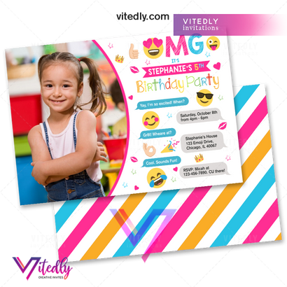 emoji-birthday-invitation-with-photo